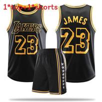 Lakers Lebron James 23 Vaikų Krepšinio Marškinėliai Poliesterio Berankovis Sportinis Drabužis Jaunimui Žaisti 16 Child white