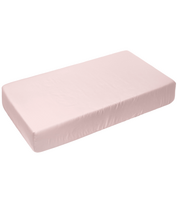 Satino paklodė su guma „Classic pink fitted sheet“ (180x200 cm)