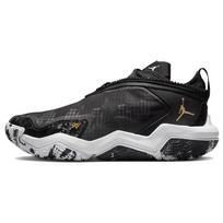 Air Jordan Why Not Zer0.6 Juodi Auksiniai Vyriški Sportbačiai Metalinis Auksas Balti DO7189-071 41