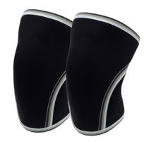 7MM Neoprene Knee Pads for Weightlifting Basketball Baseball Squat Sports Fitness Joint Protection Outdoor Nylon S white