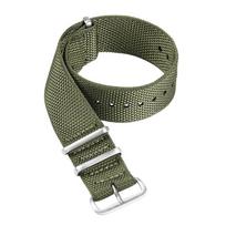 premium Quality Nylon Watch Strap 20mm 22mm Bands for Seiko Military Sport Woven Bracelet Men's Wristband Belt Watch Accessories 22mm tamsi chaki spalva