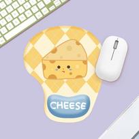 Non Slip Hand Support Mouse Mat Ergonomic Office Accessories Cartoon Wrist Rest Mousepad  Office 2