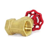 1Pcs 1/2  3/4  1  Water Valve Switch Valve Female Thread Brass Gate Valve With Steel Handwheel Gate Valves as the picture