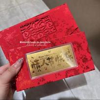 999 prabos aukso Zodiako animacinių filmukų raudonos voko monetų dovanų rinkinys sėkmingai pradžiai red
