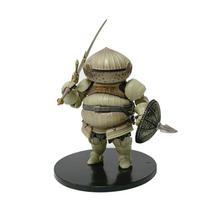 The game Dark Souls New Action Figure 12cm Siegmeyer Black Knight Bonfire PVC Figure Dark Souls Figure Model Toy Birthday Gifts gray
