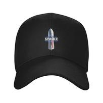 Starbase Texas SpaceX Starship Launch Baseball Caps Snapback Men Women Hats Adjustable Cap Sports Baseball Hat Casquette One Size black