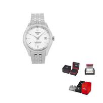 TISSOT Halo Collection Automatic Mechanical Movement Men's Watches Watch 41mm 39mm*41mm Silver Dial T108.408.11.037.00 Regular Watch Box white