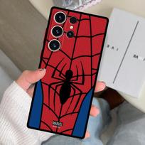 Marvel Žmogus-voras dėklas Telefonui Samsung Galaxy S26 S23 FE S22 S25 Ultra S24 Plus S20 Note 20 10+ S21 Galaxy S24 black