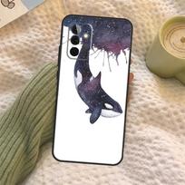 Orcas Killer Whales Case For Samsung Galaxy A15 A22 A52 A32 A54 A14 A16 A26 A36 A56 A55 A35 A05 A06 A53 A33 A13 Samsung A73 5G white