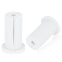 ABGR-2 Piece Cable Routing Kit For Starlink, Cable Feed Through Bushings For 1Inch Wall Hole, Silica Gel White balta