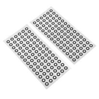 20 Sheets 3D Scanning Markers Dots Stickers Scanner Accurate Tracking Reference Points for Diffuse Reflection ID 3mm OD white
