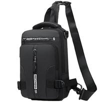 Sleek Stylish Black Sling Bag Adjustable-Strap Lightweight for Daily Use Work & Outdoor Casual Functial Professial Bag black