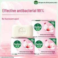 Dettol Moisturizing Antibacterial Bar Soap white