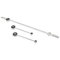 Transmission Gear Selector Linkage Rod Set for Peugeot 206 207 Citroen white
