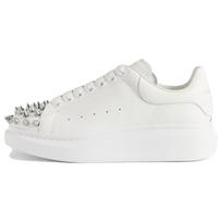 Alexander McQueen Leather Spike Larry Sneakers 'White' 705807WHTQQ9071 41.5 white