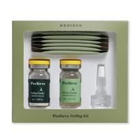 Medisco žolinis šveitimo rinkinys, jūros dumblių veido šveičiamasis milteliai 1g + tirpalas 8ml + Cica kremas, 1 vnt. black