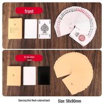 Ultra-Thin Colored Playing Cards for Stage Magic