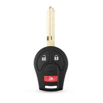 Case Fob Remote Key Shell 2/3/4 Buttons For Nissan Cube Qashqai Juke Suny Sylphy March Tiida Micra Remote Fob Model 1 beige
