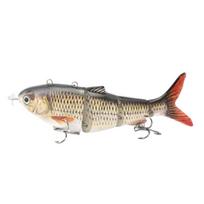 Automatinis elektrinis plaukiojantis vobleris 3D Swimbait Kietas meškeriojimo masalas Meškeriojimo įrankiai A gray