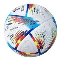 2022 Qatar Blue World Cup Soccer Ball for Training and As a Gift
