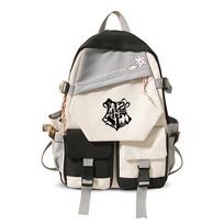 Harry Potter Kuprinė Gryffindor Mokyklinė Kuprinė Paaugliams Atsitiktinė Kelioninė Dieninė Kuprinė Harry a style black