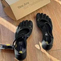 V-Soul Fivefingers Basakojų Stiliaus Patalpų Sporto Joga Šokio Batai Vyrams Moterims 35 juoda