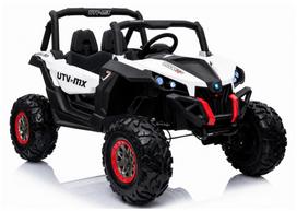 Jeep XMX Balta - elektrinis vaikiškas automobilis - uniwersalny