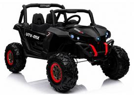 Jeep XMX603 elektrinis vaikiškas automobilis - juodas su MP4 - uniwersalny