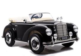 LS-618 Mercedes 300S Juodas dažymas - Elektrinis vaikiškas automobilis - uniwersalny