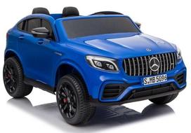 Vaikiškas elektrinis automobilis Mercedes GLC 63S QLS MP4, mėlynos spalvos - uniwersalny