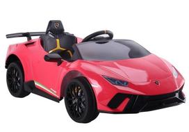 Vaikiškas elektromobilis Lamborghini Huracan raudonas - uniwersalny