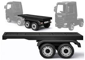 HL358 Mercedes Scania Actros juodas transporto priemonės puspriekabė - uniwersalny