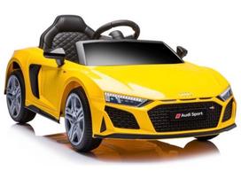 Vaikiškas elektromobilis Audi R8 Lift A300 geltonas - uniwersalny