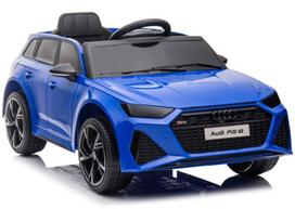 Akumuliatorinis automobilis Audi RS6 BRD-2118 Mėlynas - uniwersalny