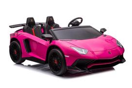 Auto Battery Lamborghini XXL A8803 rožinis 24V - uniwersalny