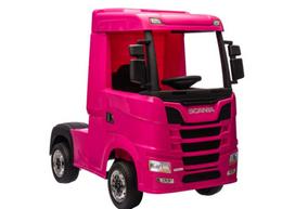 Scania 500R HL698 Rožinis 4x4 Akumuliatorinis Automobilis - uniwersalny