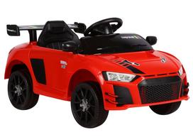 Akumuliatorinis automobilis 915 raudonas - uniwersalny