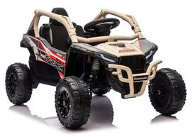 Kawasaki JS330 24V5Ah akumuliatorinis automobilis juodas ir smėlinis - uniwersalny