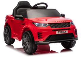 Land Rover Discovery DLS-K06 raudonas Battery-Powered transporto priemonė - uniwersalny