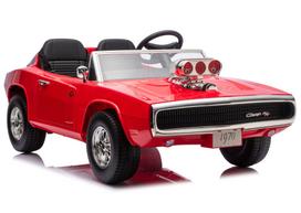 Dodge įkroviklis R/T DLS-K12 24V7Ah raudonas akumuliatorinis automobilis - uniwersalny