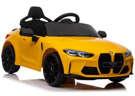 Elektrinis važiuojamas automobilis BMW M4 – geltonas - uniwersalny