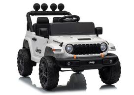 Jeep Rubicon DK-JWR558 24V balta baterijomis varoma vaikiška transporto priemonė - uniwersalny