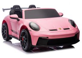 DK-P911 Porsche GT3 24V rožinis baterijinis vaikiškas automobilis - uniwersalny