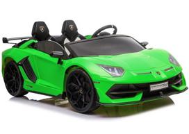 Akumuliatorinis automobilis Lamborghini Aventador SX2028 Žalias - uniwersalny