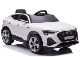 Elektrinis vaikiškas automobilis Audi E- Tron QLS-6688 Baltas - uniwersalny