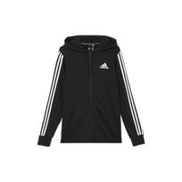 Adidas Trejų Dryželių Sportinis Kostiumas Treniruočių Megztas Gobtuvas Vyriškas Viršutinis Drabužis Juodas DT9896 XXL gray
