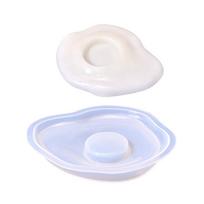 Silicone Molds Eggs Shape Candle Moulds Soap Moulds Resin Making Molds Siicone Texture for Project and Home Decorations white
