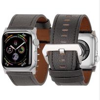 New Ultra wide Magnet Leather loop For Apple Watch band Series Ultra 11/10/9/8/7/6/5/4 42mm 44mm 45mm 46mm Strap 44mm45mm46mm49mm gray