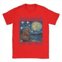 Bober Bobr Kurwa TShirt Summer  Cotton T Shirts For Unisex Harajuku Casual Tshirt Short Sleeve Y2K Funny Tops S gray