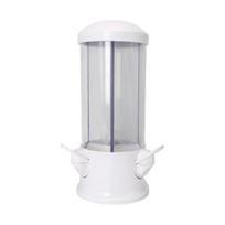 1/2Pcs Triple Candy Machine Candy Nut Jelly Beans Peanut Gum Balls Snacks Dispenser 3-In-1 Countertop Candy Vending Machine 1pc white